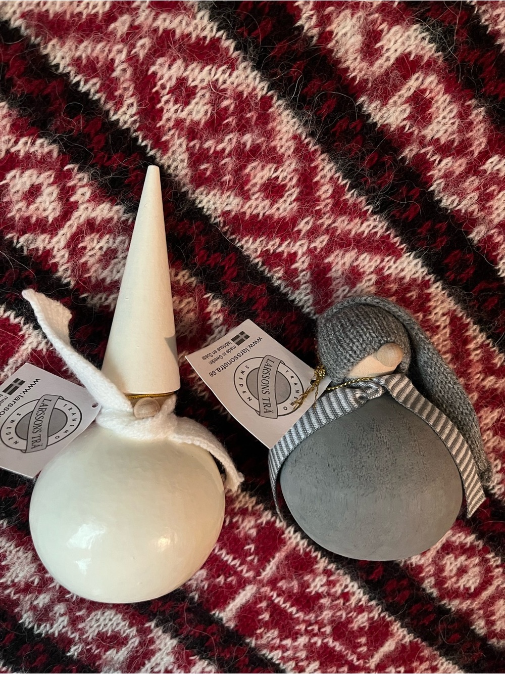 Swedish Christmas Figures by Larssons Tra